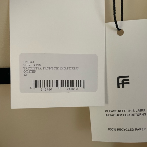 Christopher Esber Triquetra Front Tie Shirt Dress - Picture 3 of 5